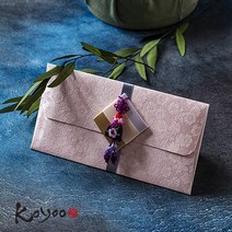고유복상품권봉투, 연분홍색