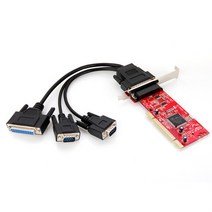 NEXT_852LP RS232 2포트 + 패러럴 1포트 콤보 PCI 카드