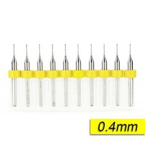 스텐 전동 드릴 비트 세트 철판용 다용도 타일용 목공 콘크리트 XCAN 10 개/대 0.3mm ~ 1.2mm PCB 미니 텅스텐 스틸 카바이드 인쇄 회로 기판 CNC 기계, PCB 0.4mm 10PCS