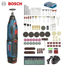 충전식 그라인더 Bosch GRO 무선 소형 그라인더 기계 회전식 도구 키트 샌딩 및 폴리싱 기계용 목공 DIY, 03 GRO12V-35 Set 3