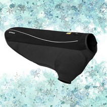 러프웨어 클라우드 체이서 강아지 아웃도어 방한용 패딩 보온 재킷 2컬러, 1. 옵시디언 블랙