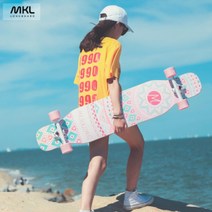 [XiangBaiLing해외구매대행] 입문 댄싱용 캐릭터 보드 47인치 킥그립 입문용 댄싱 롱보드 컴플릿 보드, AE