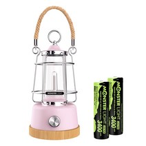 클래시카 빈티지 무드 LED 감성 캠핑랜턴 캠핑조명 6800mAh, 클래시카 핑키 6800mAh