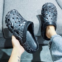 DFMEI 바바리맨 여름 트렌드 실내 미끄럼 방지 사무실 캐주얼 샌들 외에 비치 홀 샌들 신음