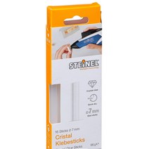 Steinel 핫 글루 스틱 Cristal 7 Mm 16 단위, One Size Clear