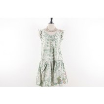 (TOPSHOP)탑샵 LAURA LEES 플로럴 튜닉 자수 원피스(S)