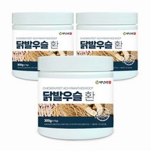 백장생 닭발환 닭발우슬환 300g, 3개