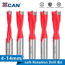소형 탁상 밀링머신 서프파이프 선반가공 탁상바이스 밀링기 xcan 1pc 4-14mm 나무 forstner 드릴 비트 왼쪽 회전 라우터 비트 행 드릴링 보링 머신 드릴 2, 6.5x70리터
