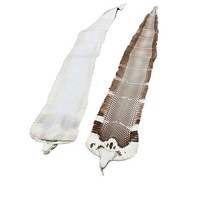 뱀 가죽 원시 가죽 전체 조각, 보여진 바와 같이, 하나