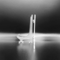 접시 스탠드 거치대 학교 전시회 돌상 돌잔치 상장 투명 플레이트 접이식 이젤 아크릴 받침대 홀더 사진 그림전시 액자 핸드폰 유치원 학교 매장 디스플레이(3인치)