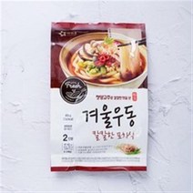 [메가마트]아워홈 겨울우동 칼칼한포차식 2인분 458g, 4개