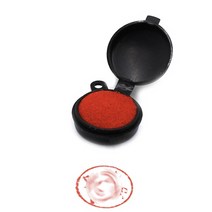 휴대용 인주 나무인주 소형인주 미니인주