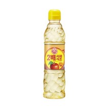 오뚜기 ottogi 2배 사과 식초 PET 900ml, 단품