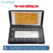 표면 거칠기 비교 샘플 블록 노트북 30 Ra0.05-12.5mm, [01] typeA