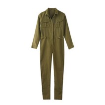 긴팔 점프수트 여성 데일리룩 23