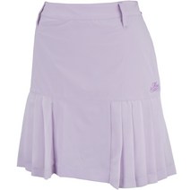 MU SPORTS 엠유스포츠 여성골프스커트스트레칭 오간지 플리츠 스커트 레이디스