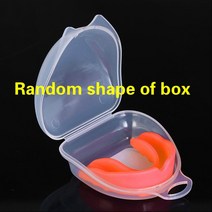복싱마우스피스 새로운 1 Pcs 스포츠 마우스 가드 입 가드 치아 모자 MMA 권투 농구 치아 가드 껌 쉴드 치아 보호, 02 주황색