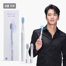트로마츠 미세전류 칫솔 심플 프로 하석진 칫솔, 옵션B(충전타입), 블랙