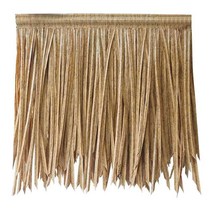 초가집 지붕 만들기 인조 볏집 피스 초가 처마 시공, 투명