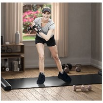 스케이트 운동기구 대형 슬라이딩 매트, 슬라이딩보드_블랙