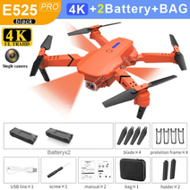 new e525 pro drone 4k 듀얼 hd 카메라 wifi fpv professional rc quadcopter drones, 협력사, 단일 카메라 4k2b