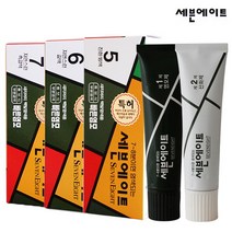 세븐에이트 새치 염색약 3종 택, 상세설명 참조, 6호 갈색