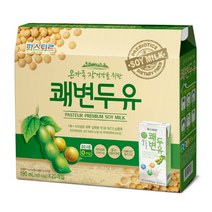 쾌변두유플레인40팩(20팩*2세트), 쾌변두유플레인, 40개, 190ml