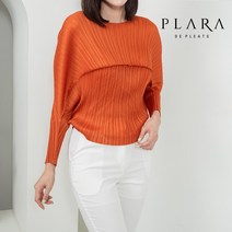 플라라 (88까지)와이드라인가오리플리츠블라우스