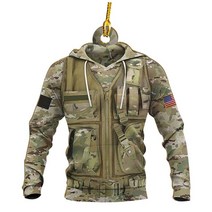 크리스마스소품 장식 크리스마스 장식 소방관 유니폼 헬멧 나무 장식 경찰 군인 소방관, n11