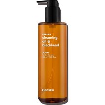 한스킨 클렌징오일 앤 블랙헤드 AHA, 300ml, 4개