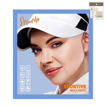 션리 스포티브 멜라 패치 (배트맨형 패치) (TYPE_D) (4매) (+선크림 샘플 1ml 5매 증정) 자외선 차단 선패치 골프 등산 야외활동, 1개 (4매입), TYPE_D