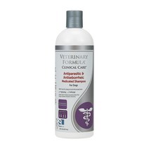 강아지 약용샴푸 473ml 피부비듬 각질 기생충 완화 Veterinary Formula