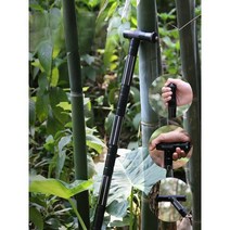 호신용 삼단봉 등산 호신용품 지팡이 스틱 자기방어, 트레킹폴 6단 + 아이스픽 그레이 (전용백)