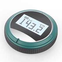 레이저줄자 스마트줄자LCD 디지털 미터 전자 줄자 측정 곡선 대상, 01 육군 녹색