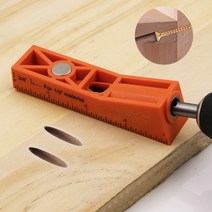 목공 드릴 사선 구멍 지그용 포켓홀 경사 가이드 2구