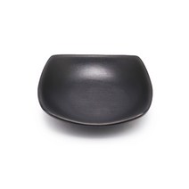 고급 검정 멜라민 앞접시 찬기 사각 업소용 식당용 고기집 그릇 접시, 1. 사각접시 1호