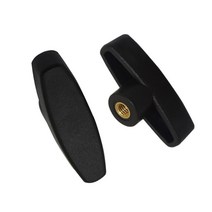 2개입 플라스틱 손잡이 핸디 핸들 너트 T형 티너트 M6 M8 M10, M10 (2개), 10개