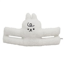 씨앤초이스 귀여운 문고리 도어쿠션 봉제인형 문닫힘 손끼임 방지 도어스토퍼, 앞머리토끼