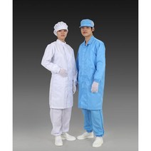 MK 제전방진가운 C카라 방진가운 방문자가운 방진복 제전복 제전가운 차이나카라, WHITE(흰색)