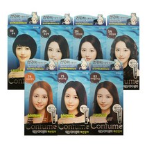 컨퓸 먹물 헤어칼라 7종, 3N 진한갈색