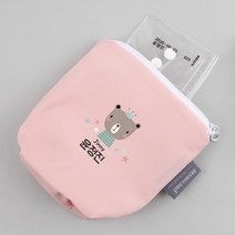 디자인아지트 주문제작 네임 약파우치 리틀포레스트, 블루, 개구리