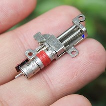 감속 모터 저속 감속기 웜 조절기 소형 모든 금속 나사 슬라이드 스테퍼 정밀 5 유성 리프트 DC 5V 푸시로드 스트로크 85, 단일옵션
