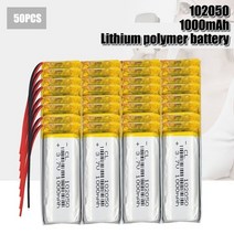 gps 재방사 증폭기 안테나 1000mah 리튬 이온 폴리머 배터리 3.7 v 102050 mp3 mp4 mp5 ktv 가정용 배터리 앰프 오디오 컴퓨터 마이크, 3.7v, 50개