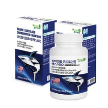 헬스프랜드 상어연골 콘드로이친 맥스 1600 1000mg x 180정 3개월분, 2통, 180g