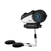 Vimoto 비모토 v8 850mAh 무선 블루투스 인터폰 오토바이 헬멧, V3