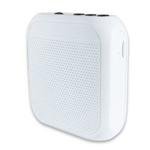 lg 블루투스 누구 스피커 휴대용 보컬 유선 헤드셋 마이크 음성 증폭기 마이크 전문 최고의 노래 강의, 하얀