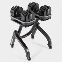 바디엑스 [패키지3] 무게조절덤벨 36KG 거치대 세트 홈짐 홈트, 단품