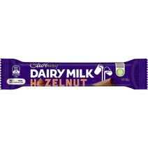 Cadbury Dairy Milk Chocolate Hazelnut Bar 55g, 1개