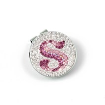 애니골프 크리스탈 이니셜 볼마커, 08) AP-S 화이트핑크