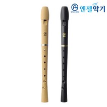 엔젤악기 엔젤 르네상스(골드링) 소프라노 리코더 우드전사, 저먼식, 모카신